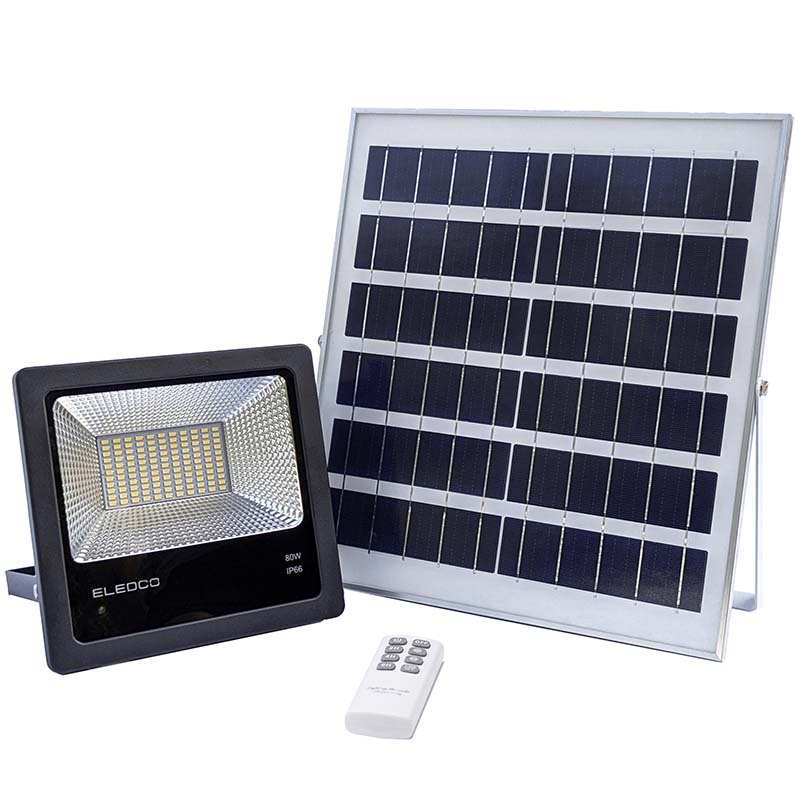 Foco solar 80W Eledco