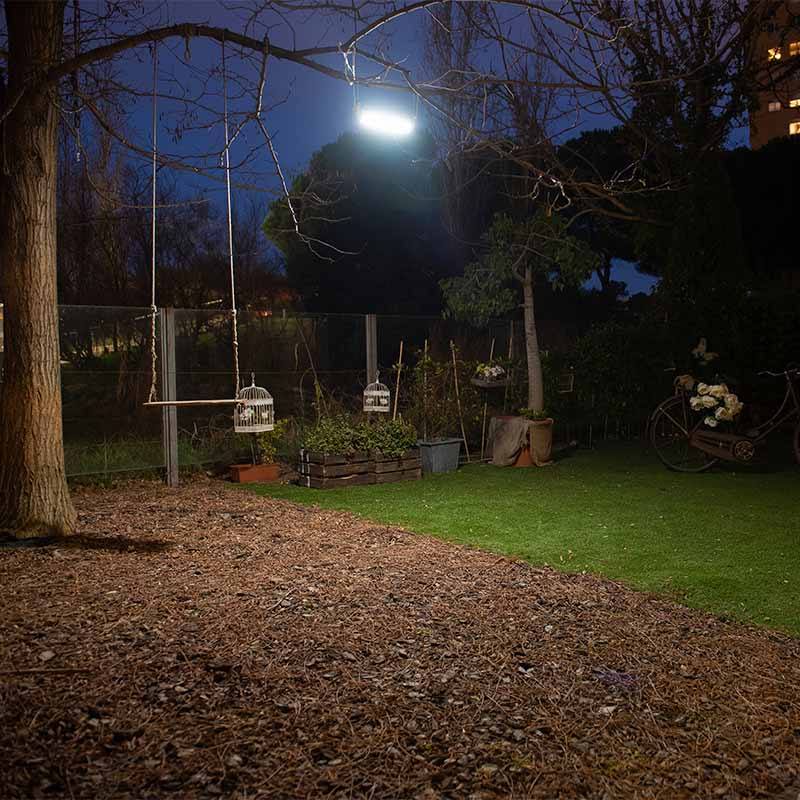 Candeeiro Solar, Tubo LED 12W, 4000K