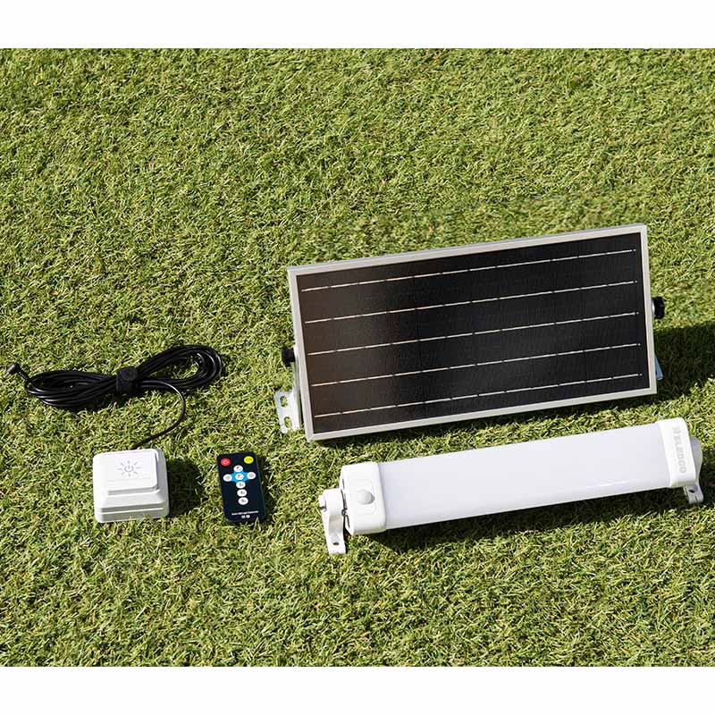 Candeeiro Solar, Tubo LED 12W, 4000K